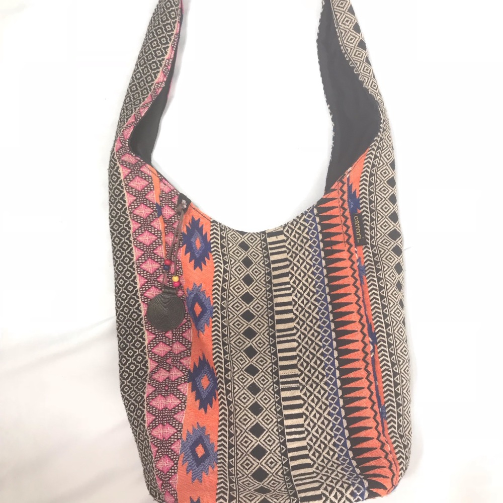 Boho Over The Shoulder Tote - Picture 3 of 5